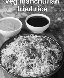 Veg Manchurian Rice