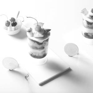 Pastry Fruits Pudding 