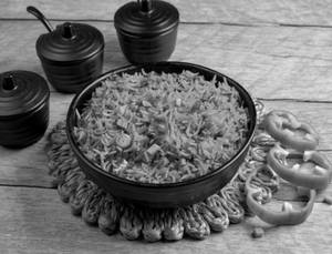 Veg Schezwan Triple Fried Rice