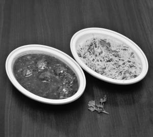 Veg Fried Rice + Manchurian