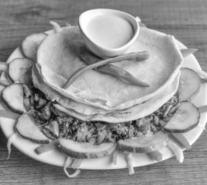 Plate shawarma meat only