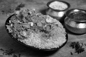 Aroma's Mutton Biryani (with Bone)