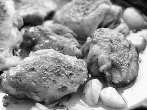 Garlic Chicken Dry