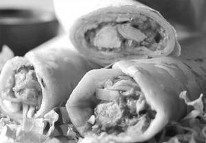 Butter Paneer Roll