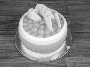 Butterscotch Fresh Cream Cake