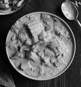 Non-veg Thai Yellow Curry