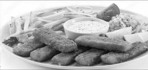 Fish Fingers (served With Fries) (6 Pcs)