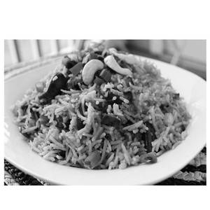Schezwan Mushroom Fried Rice