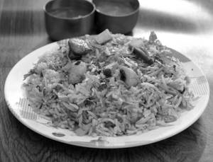 Mushroom Fried Rice