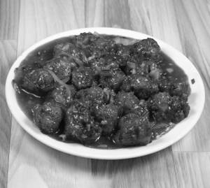 Mushroom Manchurian