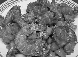 Chilli Garlic Pepper Prawn (7 Pieces) ( Spicy)