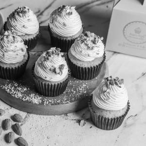 Almond Coconut Cupcake ( Box Of Four )