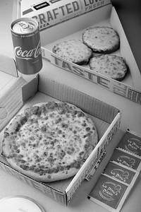 Regular Margherita + Cheese Garlic Bread + Soft Drink