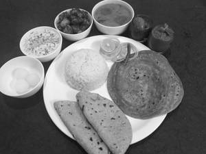 Simple Thali