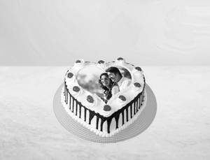Black Forest Heart Shape