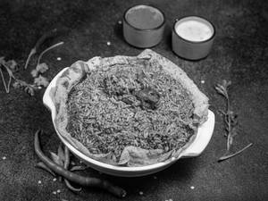 Gongura Chicken Rice With Omlette