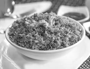 Schezwan chicken fried rice
