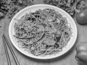 Veg Hakka Noodles