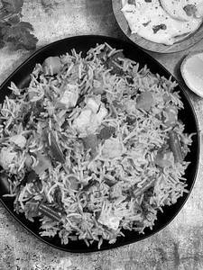 Vegetable Biryani [ serves 2]