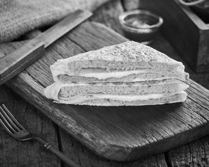 Wheat Bread Cheese Omelette [Protein : 18g]