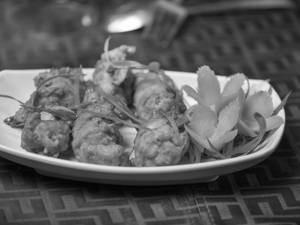 Chicken Wrapped Prawns