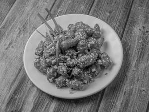 Crispy Chilli Honey Baby corn     