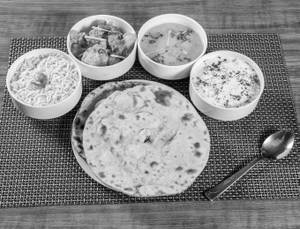 Simple Thali  