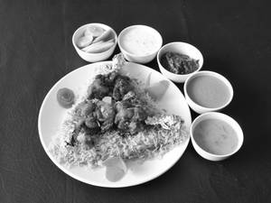 Chicken Lollipop Biryani