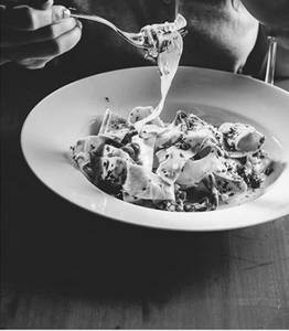 Homemade Pappardelle, Mushroom Duxelle And Truffle Oil