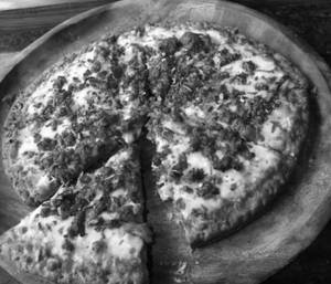Chicken Bolognese Pizza