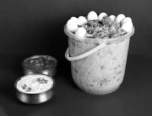 Mutton Small Bucket Biryani  ( Serves 6 )