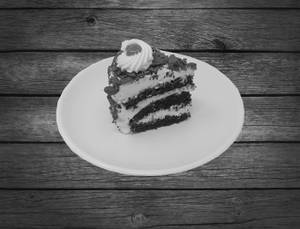 Eggless Black Forest Piece