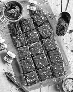 Nutella Sea Salt Brownie 65g ( Eggless )