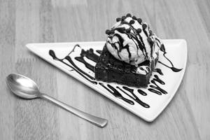 Brownie With Icecream