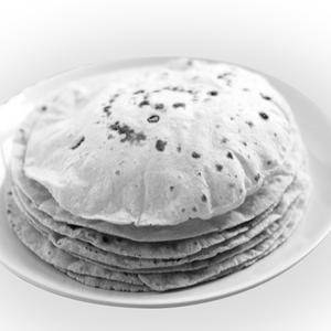 Tawa Chapati With Butter