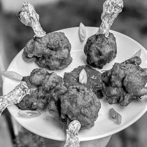 Chicken Lollipop Oil Fry