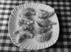 Chicken Steamed Momos ( 8 Pcs )