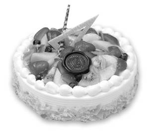 Fresh Fruit Cake(500Gms)