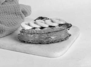 Banoffee Waffle Sandwich