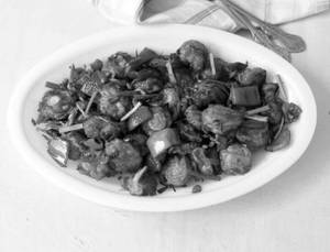 Mushroom Chilli