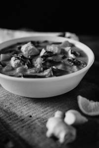 Almond Chicken Soup