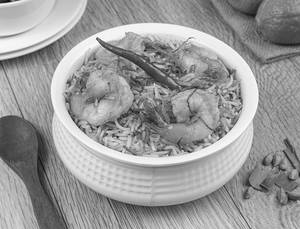 Medium Prawn  PULAO (8 Pcs)(with Birista)