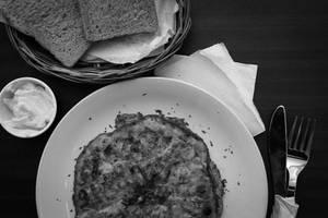Bobs Hash Brown Omelette