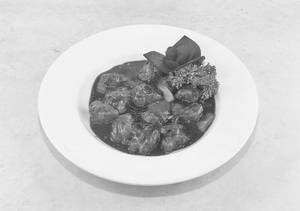 Chicken In Smoked Chilli Sauce In A Clay Pot