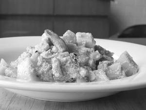 Jhinge Aloo Posto