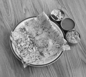 Rava Onion Dosa
