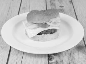 Veg cheese burger