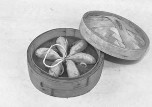 Veg Basil Flavoured Dumplings