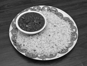 Rajma + rice