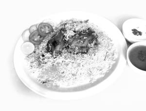 Chicken Biryani (Plate)